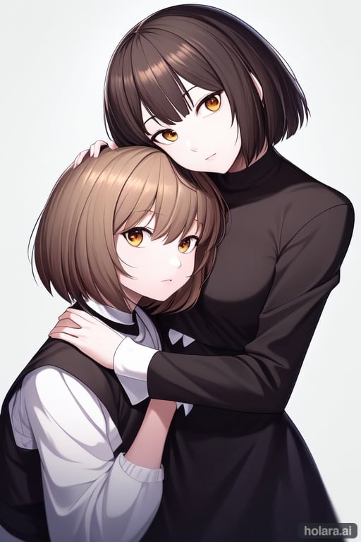 Image of Chara and Frisk