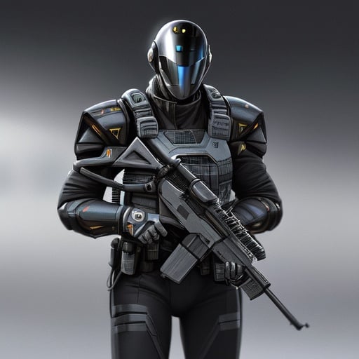 man, agent,  sci-fi armor, cool sci-fi armor, cool sci-fi helmet,  4k, 8k, ultra-detailed, 