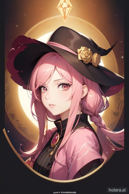 Image of a woman with pink hair wearing a hat, a character portrait by senior character artist, Artstation, fantasy art, artstation hd, 2d game art, sketchfab


a painting of a woman in a pink dress, a comic book panel by Hirohiko Araki, featured on pixiv, rococo, official art, tarot card, stained gl
Dark skin darkskin darkskin darkskin


a digital painting of a woman wearing a hat, digital art by Minerva J. Chapman, deviantart contest winner, digital art, outlined art, anime aesthetic, digital painting
a painting of a woman wearing a hat, an airbrush painting by Lü Ji, Artstation, fantasy art, behance hd, detailed painting, digital painting
