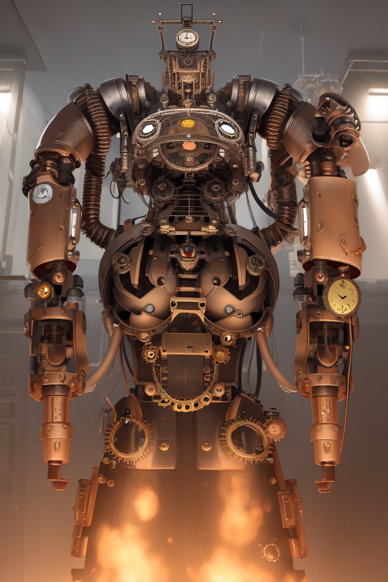 Image of (steampunk)++, machine robot